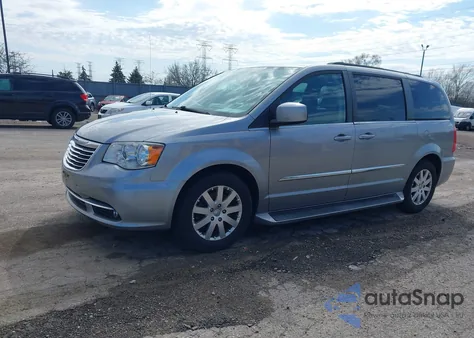 2016 Chrysler Town & Country Touring из США, поврежденный, VIN 2C4RC1BG1GR206426